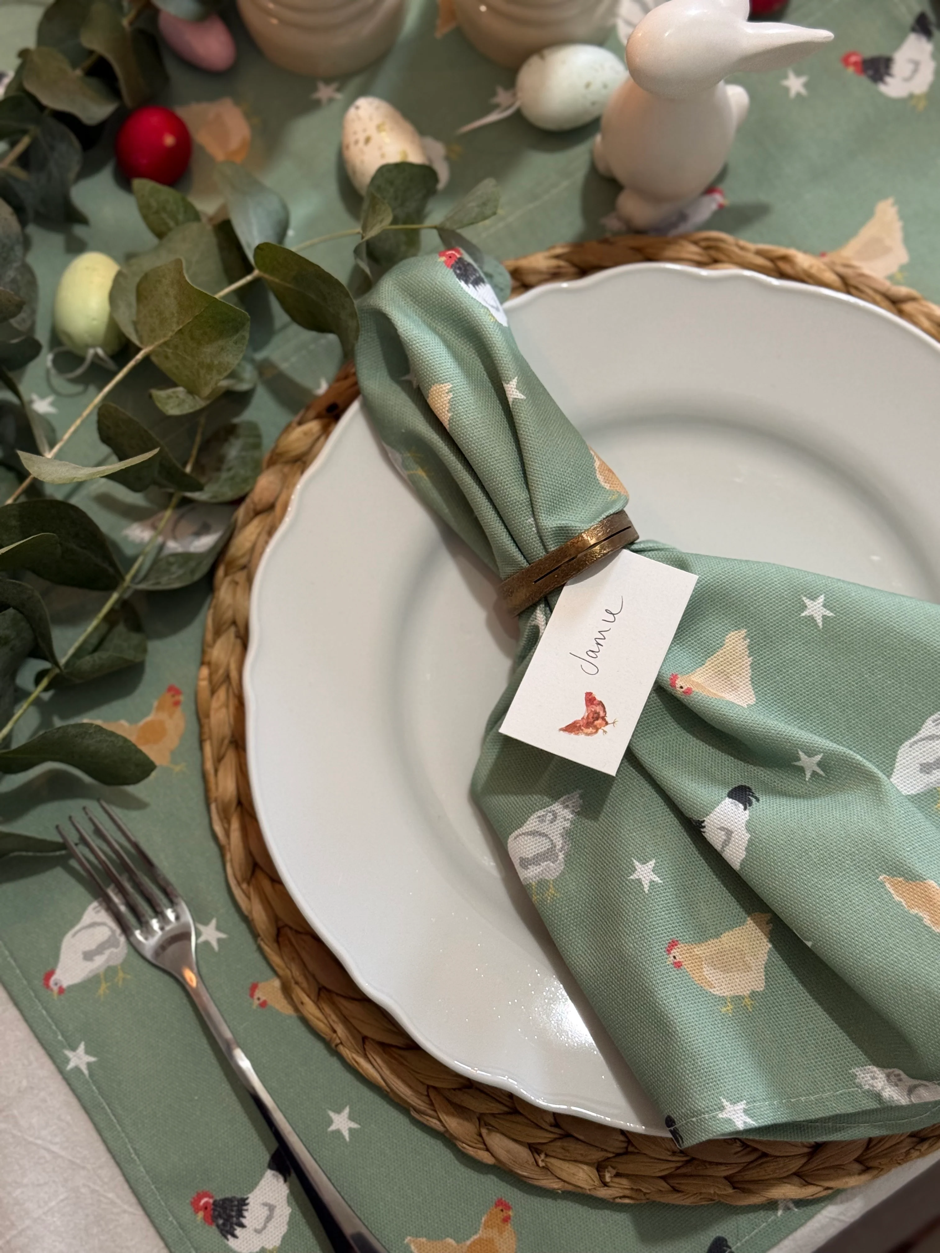 Chicken Napkins (set of 2) - Image 4