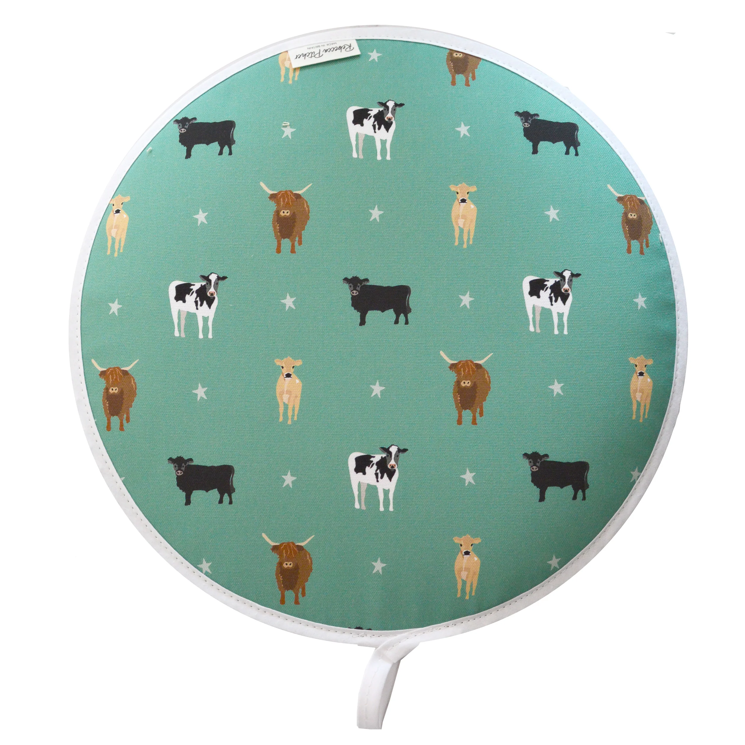 Cows Circular Hob Cover (single)