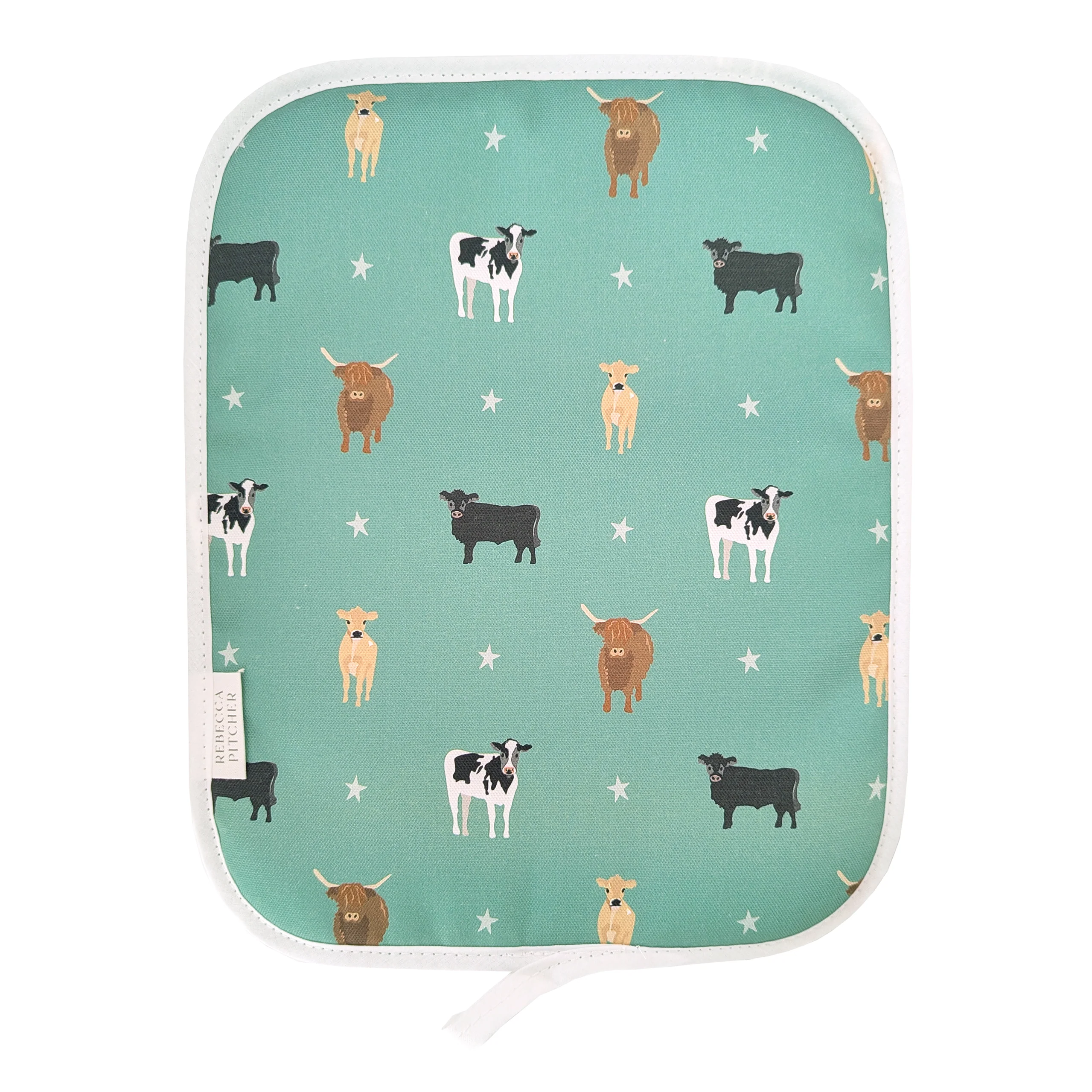 Cows Rectangular Hob Cover (single)
