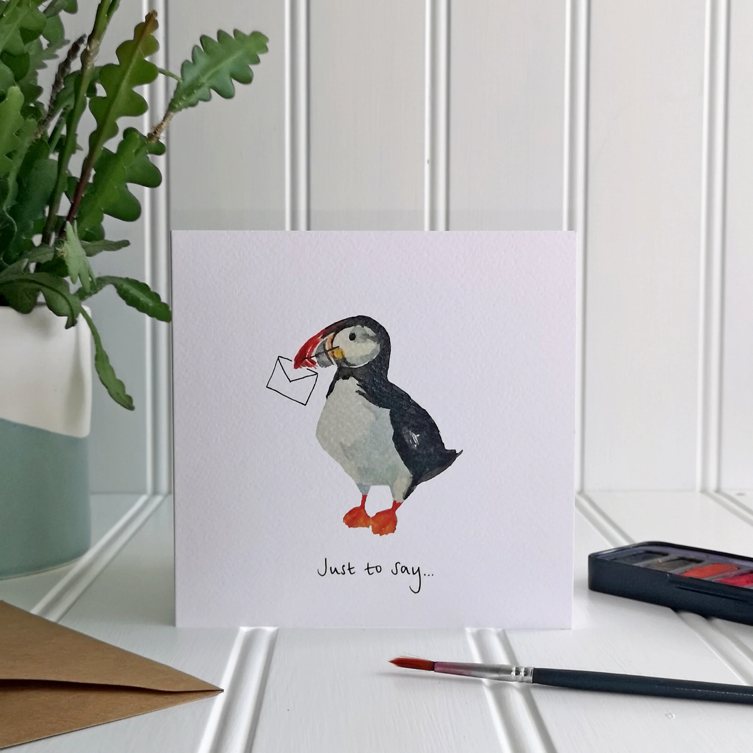 Puffin Card
